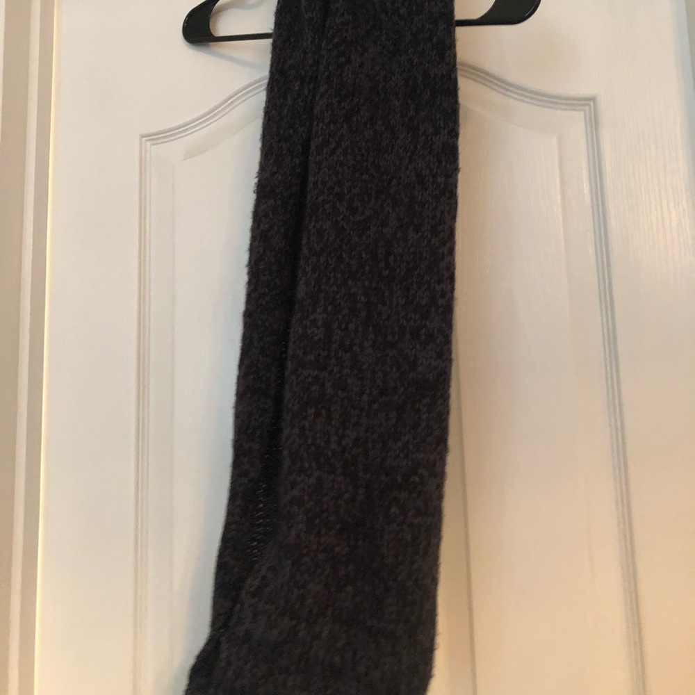 Black & Grey Infinity Scarf